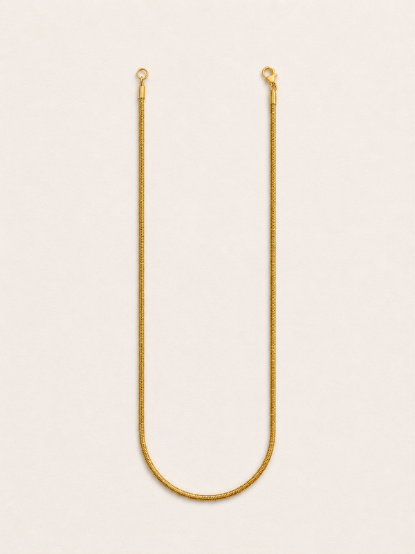 Round snake chain 22 inch 3